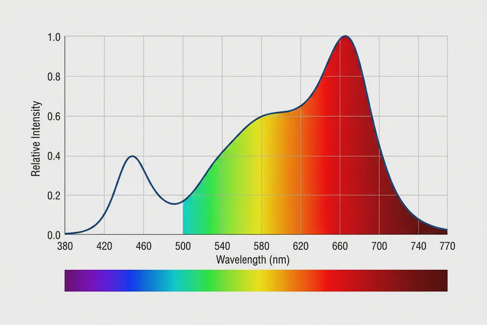 Spectral-Power-Distribution-Graph