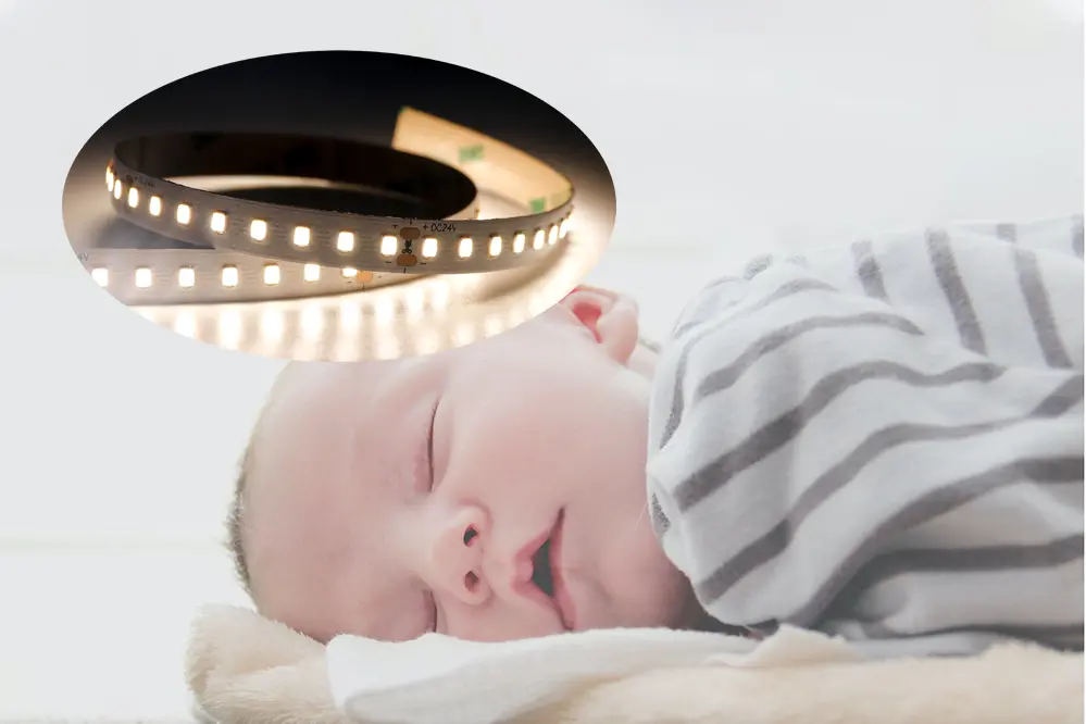 Are LED Strip Lights Bad for Babies