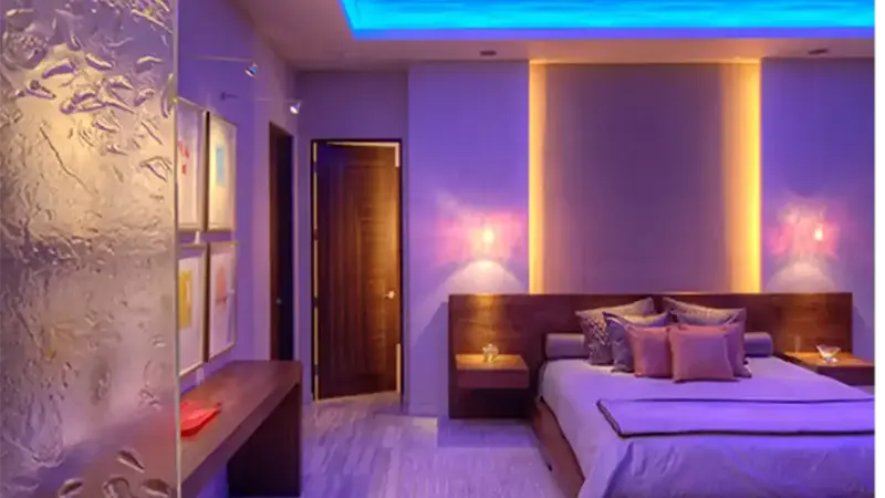 COB LED Strip Used in Bedroom