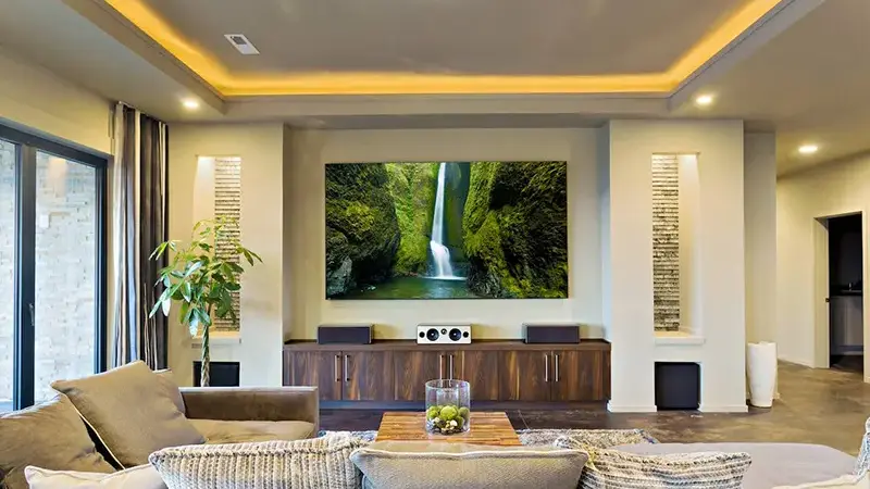 COB LED Strip Used in Living Room