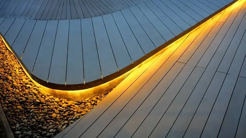 COB LED Strip Used in Outdoor Landscape 3