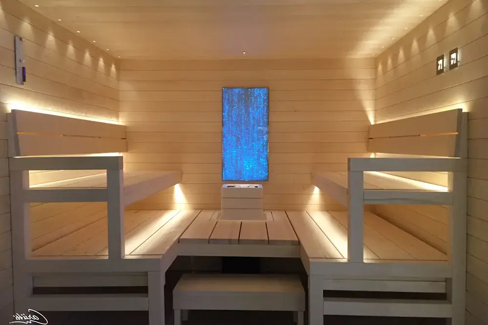 CSP LED Strip in Sauna Room