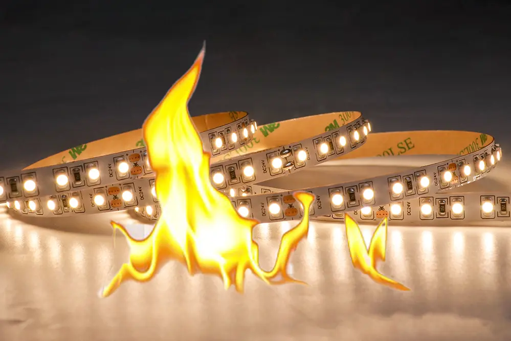 Do LED strip lights get hot