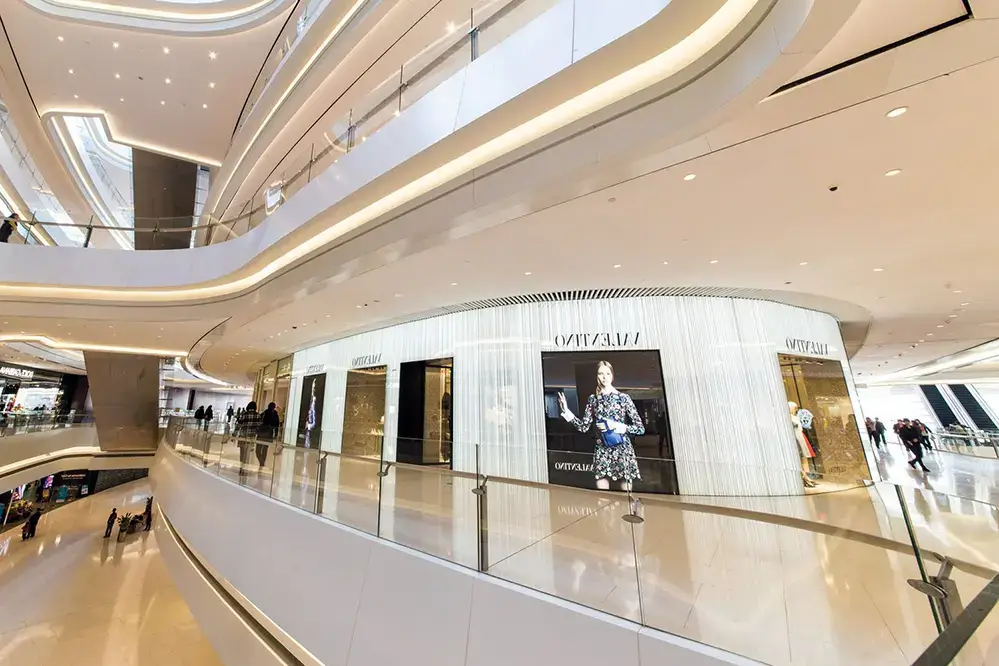 LED Neon Strip in Shopping Malls