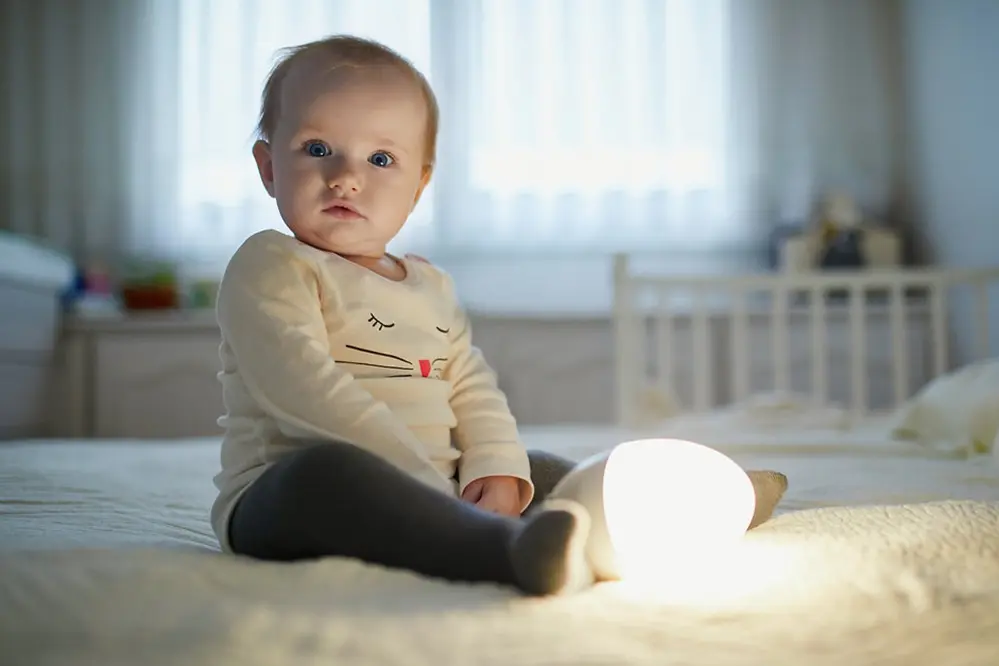 LED light and infant exposure