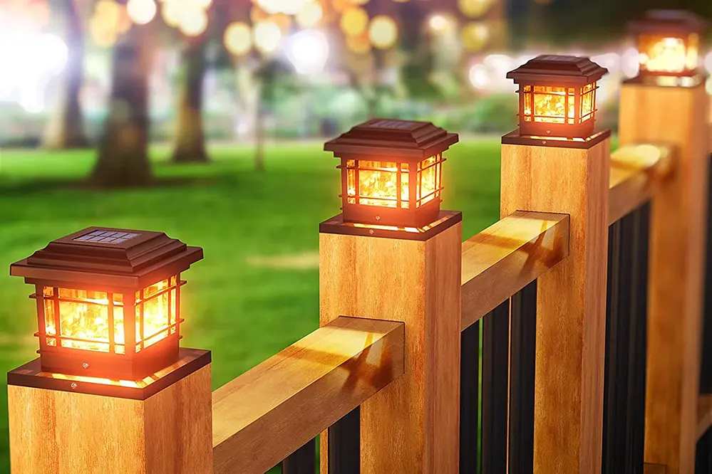 Post Cap Lights
