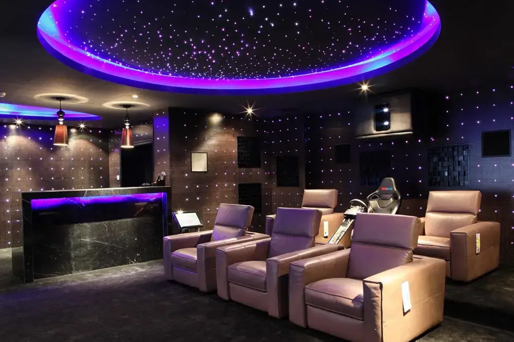 RGB LED Strip in Recreation Facility