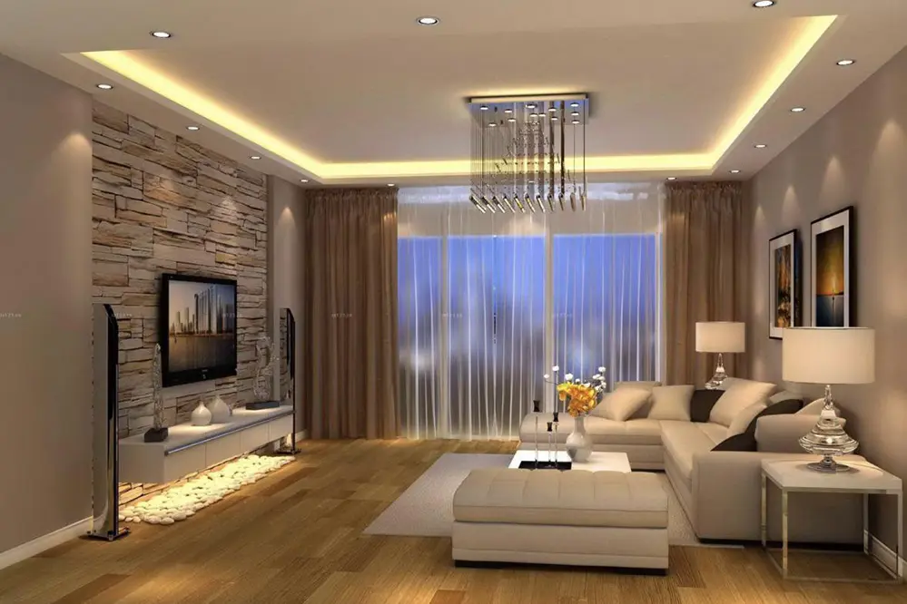 SCOB LED Strips in Living Room