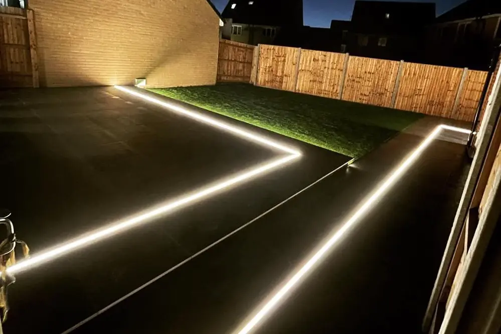 SCOB LED Strips in Pathway