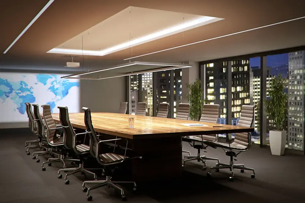 SMD LED Strip in Meeting Room