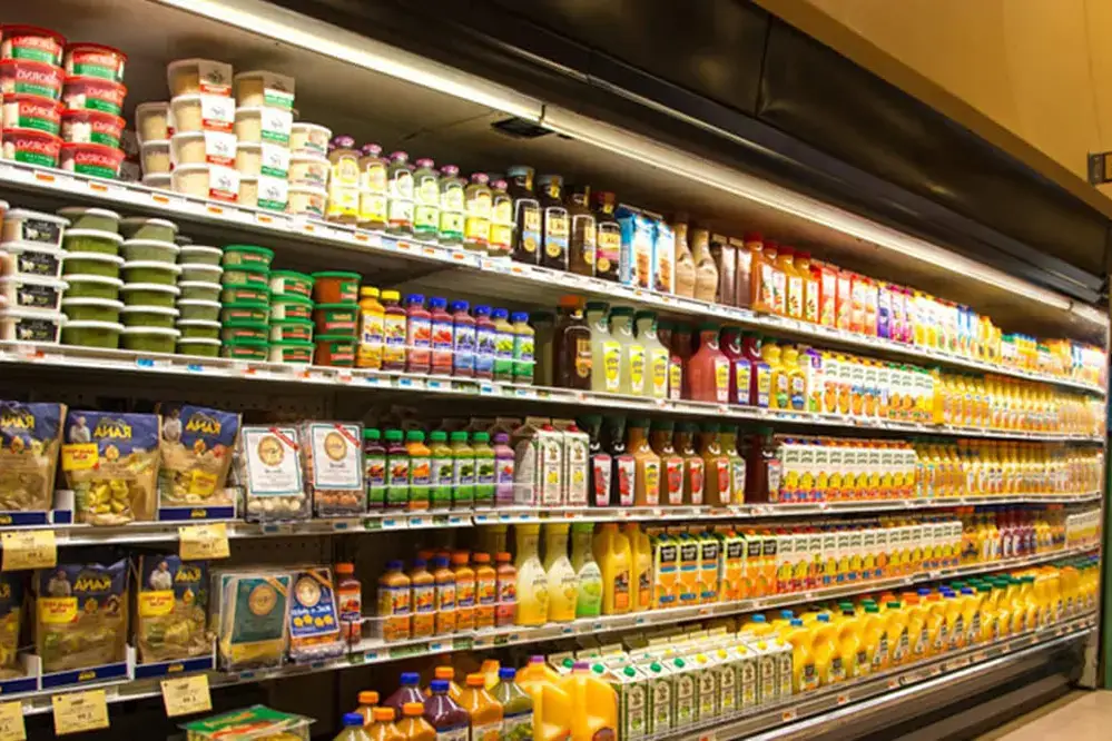 SMD LED Strip in Supermarket