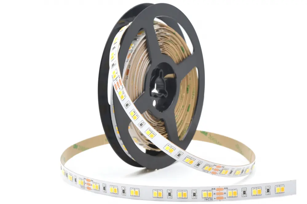 SMD2835 LED Strip-Tunable White Series 120 LEDs 24V 7