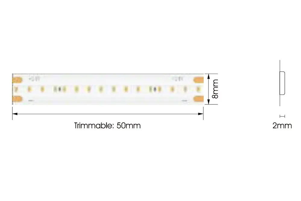 UTFS-CSP320-2408-10W CSP LED Strip