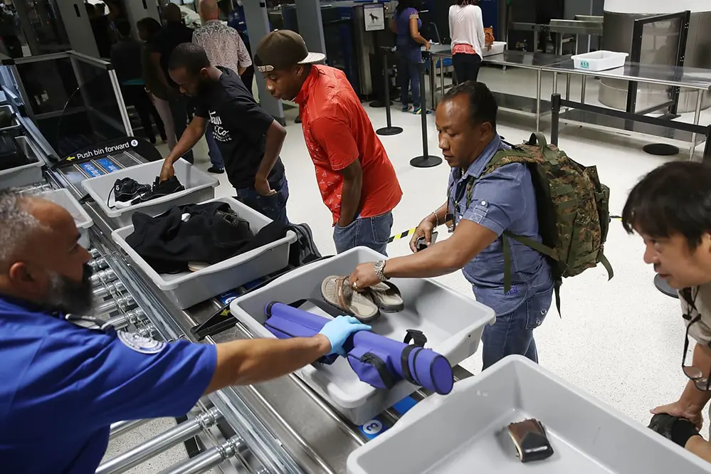 airport security check