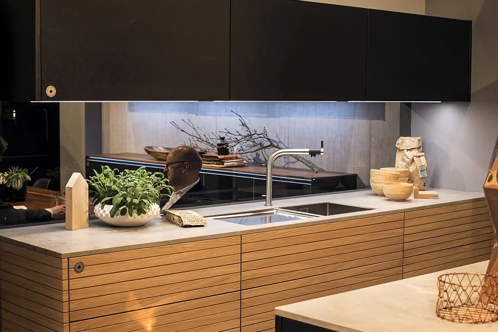 constant voltage LED strips under cabinet